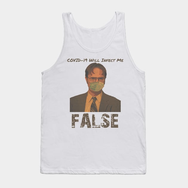 Dwight Schrute COVID-19 Tank Top by NoRegrets